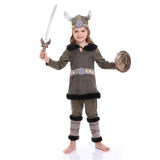 Childrenswear Kids Children Pirate Warrior Clothes Vikings Performance Clothes Cosplay Costumes