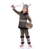 Childrenswear Kids Children Pirate Warrior Clothes Vikings Performance Clothes Cosplay Costumes