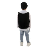 Childrenswear Kids Children Police FBI Role Cosplay Costume Outfits Halloween Carnival Suit