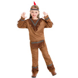 Childrenswear Kids Children Stage Performance Clothing Indians Indigenous People Cosplay Costumes