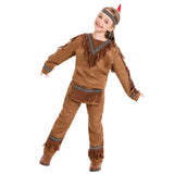 Childrenswear Kids Children Stage Performance Clothing Indians Indigenous People Cosplay Costumes