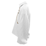 Childrenswear Kids Children White Medieval Renaissance Tie Shirt