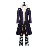 Chrollo Lucilfer Black Coat Cosplay Costume Halloween Carnival Party Suit