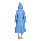 Cinderella Fairy Godmother Women Blue Outfit Cosplay Costume Halloween Carnival Party Suit