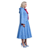Cinderella Fairy Godmother Women Blue Outfit Cosplay Costume Halloween Carnival Party Suit