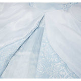 Cinderella Light Blue Dress Cosplay Costume Halloween Carnival Party Suit