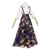 Clair Obscur Clair‌ Black Dress Cosplay Costume Halloween Carnival Party Suit