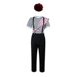 Clair Obscur Gustave Cosplay Black Suit Set For Halloween Carnival Party 