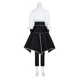Clair Obscur Maelle Cosplay Black White Costume Halloween Carnival Party Suit