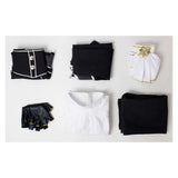 Clair Obscur Maelle Cosplay Black White Costume Halloween Carnival Party Suit