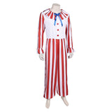 Clown in A Cornfield Flando the Clown Cosplay Costume For Adult Man Female Halloween Carnival Suit