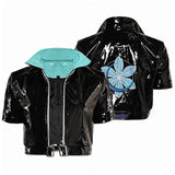 Luna Snow Cosplay Costume Woman Black Coat Halloween Carnival Suit