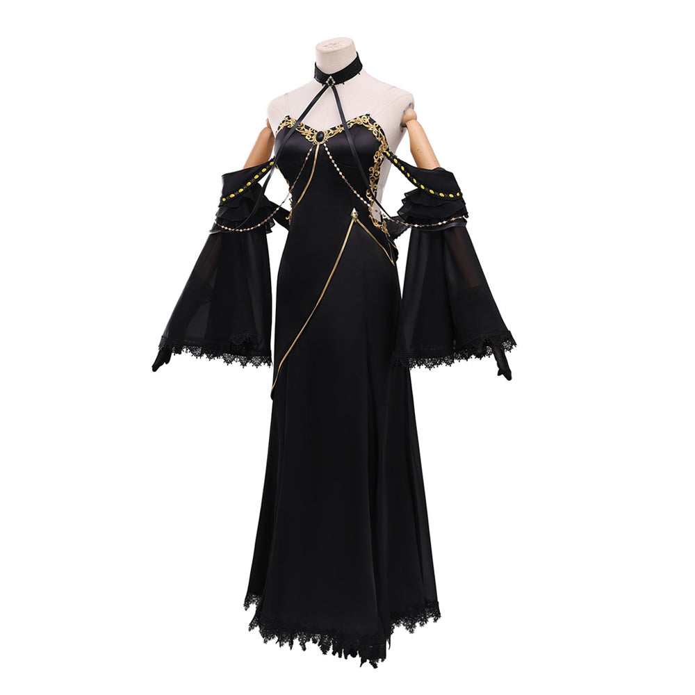 Code Geass C.C. Cosplay Black Dress Halloween Carnival Party Suit ...