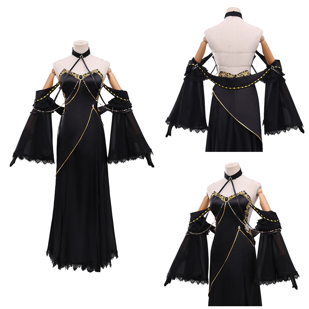 Code Geass C.C. Cosplay Black Dress Halloween Carnival Party Suit ...