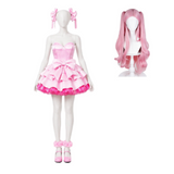 Alien Stage MIZi Women Pink Dress Cosplay Costume Halloween Carnival Party Suit