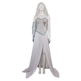 Corpse Bride Emily White Wedding Dress Cosplay Costume Outfits Halloween Carnival Suit