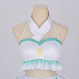 Cosmic Princess Kaguya Iroha Sakayori Cosplay Blue Dress For Women Halloween Carnival Party Suit