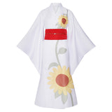 Cosmic Princess Kaguya Iroha Sakayori Cosplay White Costume Kimono Halloween Carnival Party Suit