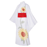 Cosmic Princess Kaguya Iroha Sakayori Cosplay White Costume Kimono Halloween Carnival Party Suit