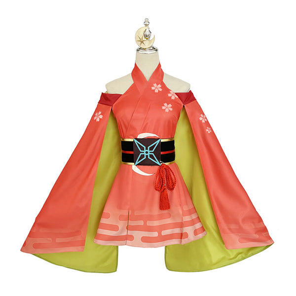 Cosmic Princess Kaguya Kaguya Red Adult Female Cosplay Costume Hallowe ...
