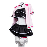 Cosmic Princess Kaguya Noi Komazawa Pink Black Outfit Cosplay Costume Halloween Carnival Party Suit