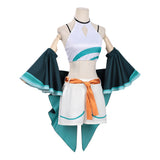 Cosmic Princess Kaguya Tsukimi Yachiyo Adult Female White Dress Cosplay Costume Halloween Carnival Party Suit   