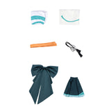 Cosmic Princess Kaguya Tsukimi Yachiyo Adult Female White Dress Cosplay Costume Halloween Carnival Party Suit   