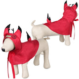 Hazbin Hotel Alastor Dog Cosplay Red Pet Costume Halloween Carnival Suit