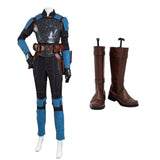 The Mando S2 Bo-Katan Kryze Cosplay Costume Jumpsuit Outfits Halloween Carnival Suit