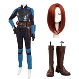 The Mando S2 Bo-Katan Kryze Cosplay Costume Jumpsuit Outfits Halloween Carnival Suit