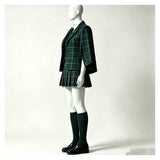 Coven Academy Blair Women Green School Uniform Cosplay Costume Halloween Carnival Party Suit
