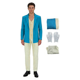 Coyote vs. Acme Foghorn Leghorn Blue Suit Cosplay Costume Halloween Carnival Party Suit