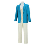 Coyote vs. Acme Foghorn Leghorn Blue Suit Cosplay Costume Halloween Carnival Party Suit