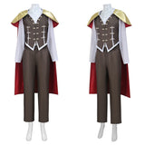 Crimson Desert Damiane Women Brown Outfit Cosplay Costume Halloween Carnival Party Suit