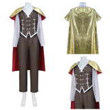 Crimson Desert Damiane Women Brown Outfit Cosplay Costume Halloween Carnival Party Suit
