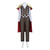 Crimson Desert Damiane Women Brown Outfit Cosplay Costume Halloween Carnival Party Suit