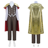 Crimson Desert Damiane Women Brown Outfit Cosplay Costume Halloween Carnival Party Suit