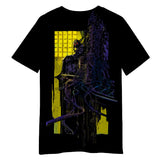 Cyberpunk 2077 Tarot The Emperor Black 3D Printed T-shirt Cosplay Costume Outfits Halloween Carnival Suit