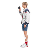 Cyberpunk Roman Carax White Coat Outfit Cosplay Costume Halloween Carnival Party Suit