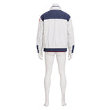 Cyberpunk Roman Carax White Coat Outfit Cosplay Costume Halloween Carnival Party Suit
