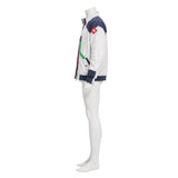 Cyberpunk Roman Carax White Coat Outfit Cosplay Costume Halloween Carnival Party Suit