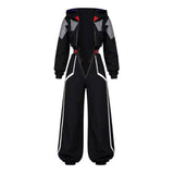 Cyberpunk Talia Yang Women Black Outfit Cosplay Costume Halloween Carnival Party Suit