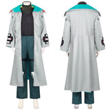 Cyberpunk Weak Kingsley Sliver Trench Coat Set Cosplay Costume Halloween Carnival Party Suit