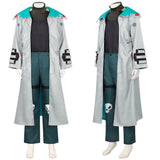 Cyberpunk Weak Kingsley Sliver Trench Coat Set Cosplay Costume Halloween Carnival Party Suit