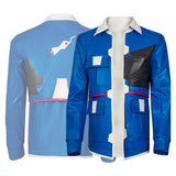 Cyberpunk: Edgerunners D Blue Jacket Cosplay Costume Halloween Carnival Party Suit