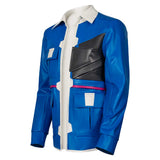 Cyberpunk: Edgerunners D Blue Jacket Cosplay Costume Halloween Carnival Party Suit