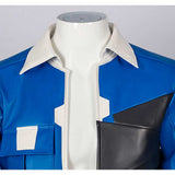 Cyberpunk: Edgerunners D Blue Jacket Cosplay Costume Halloween Carnival Party Suit