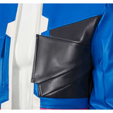Cyberpunk: Edgerunners D Blue Jacket Cosplay Costume Halloween Carnival Party Suit