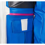 Cyberpunk: Edgerunners D Blue Jacket Cosplay Costume Halloween Carnival Party Suit
