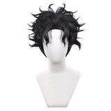 DANDADAN Ken Takakura Cosplay Unisex Black Wig Halloween Carnival Party Props Accessories